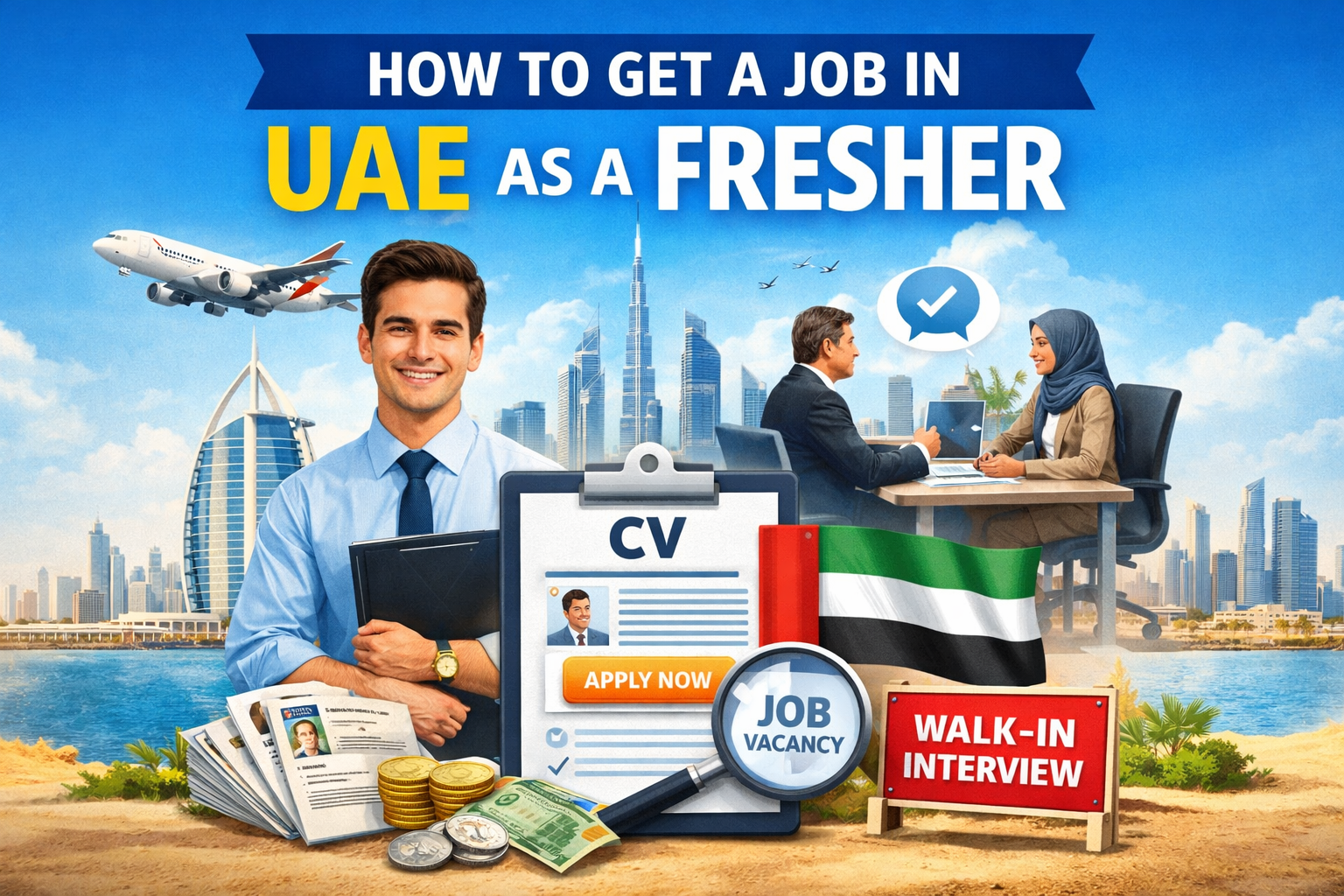 How to Get a Job in UAE as a Fresher
