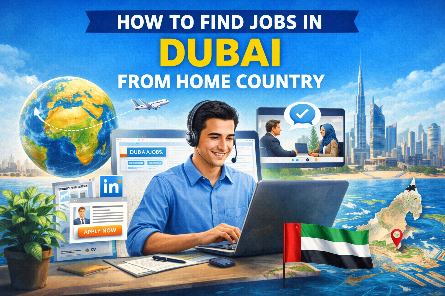 How to Find Jobs in Dubai from Home Country