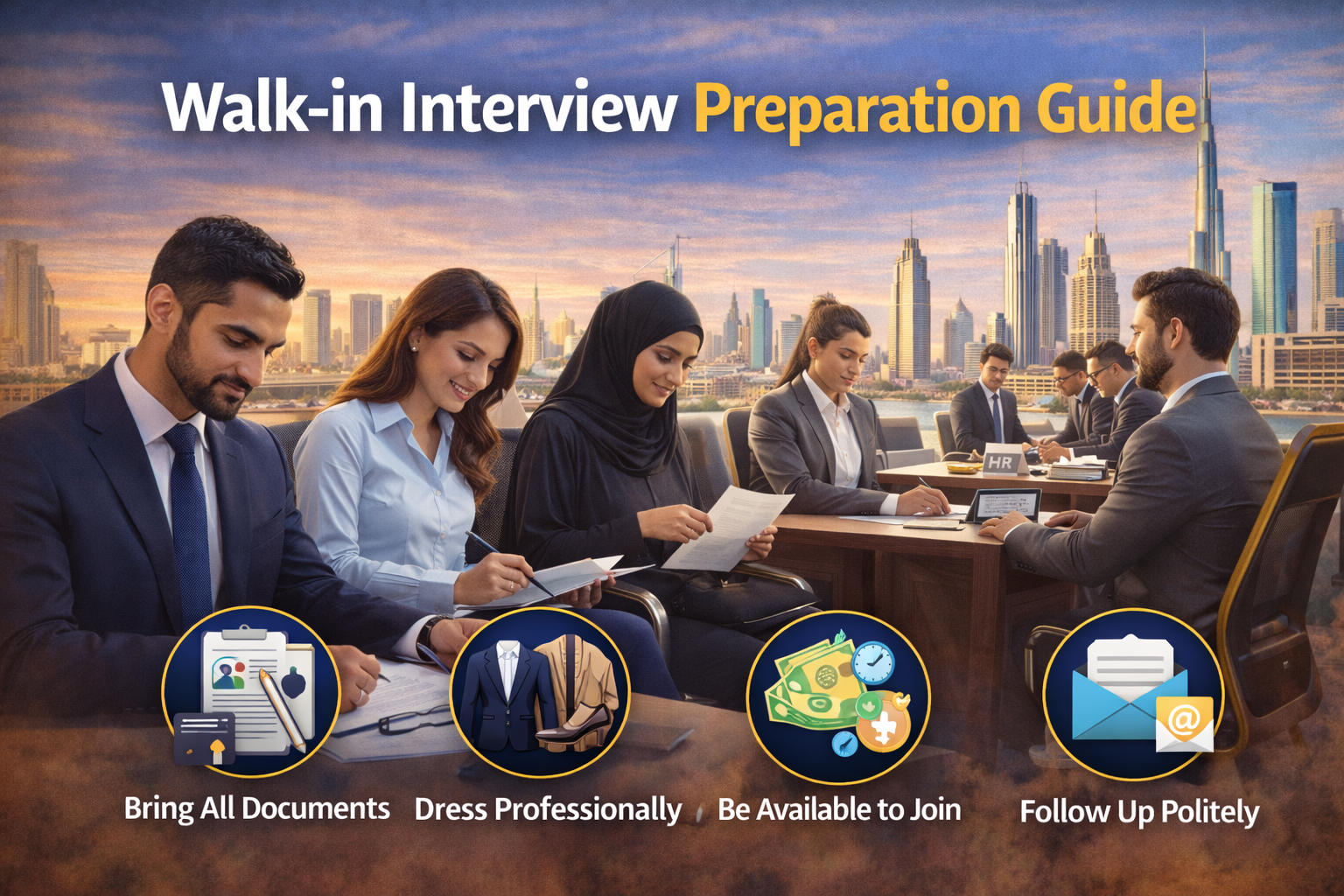 How to Get a Job in UAE as a Fresher